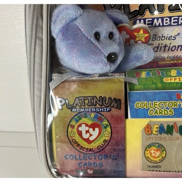TY Beanie Babies  platinum club Collectors Item 1999 - Picture 2 of 8